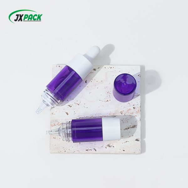 15ml 20ml Airless Syringe Bottle with Precision Dropper for Cosmetic and Essential Oil Packaging