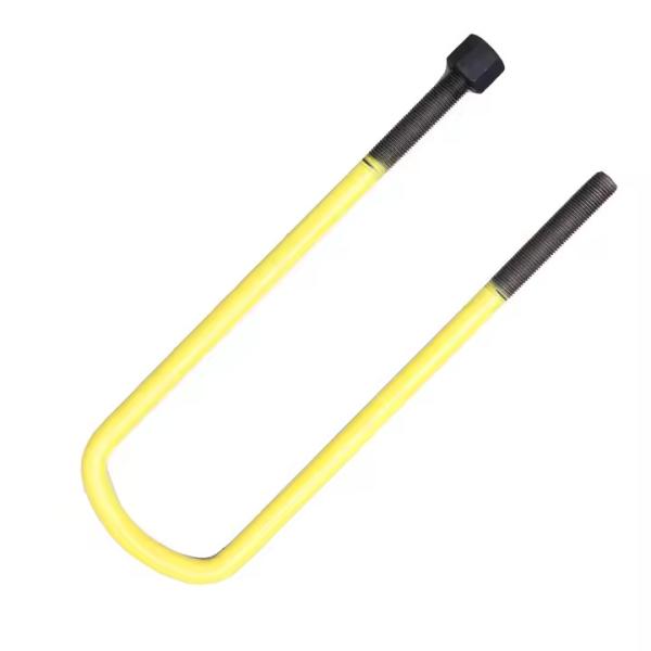 10.9 Grado U Cerrojo de abrazadera de tubería galvanizado cerro U Azul para reemplazo