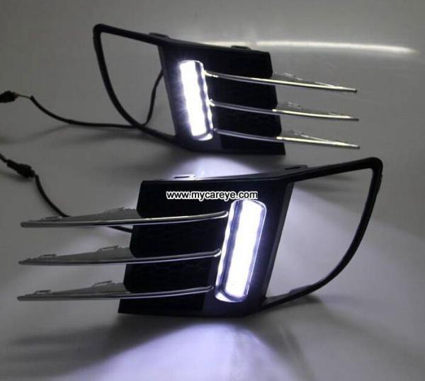 Volkswagen VW Golf 6 GTI DRL LED Daytime Lights car driving daylight