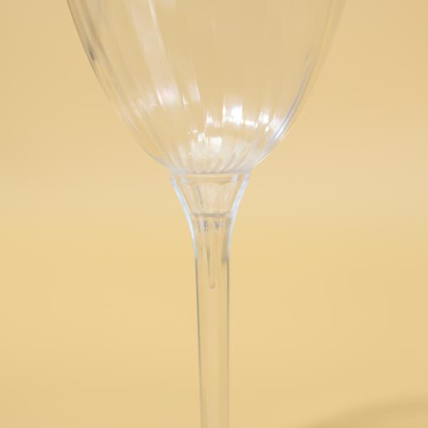 PS Material Plastic Drink Cups For Beverage Wine , 270ml Plastic Drinking Glasses