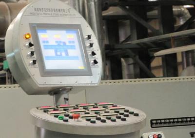 Máquina de revestimento simples de matéria têxtil da operação, calor que ajusta o inversor completo de Stenter controlado