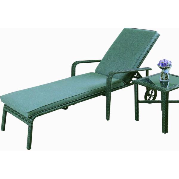Outdoor adjustable chaise lounge chair-3004