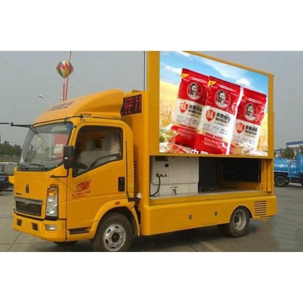 SINOTRUCK HOWO LED Screen, Side Exhibition, Roller Light Box, bar Screen, Event Stage Advertising Truck