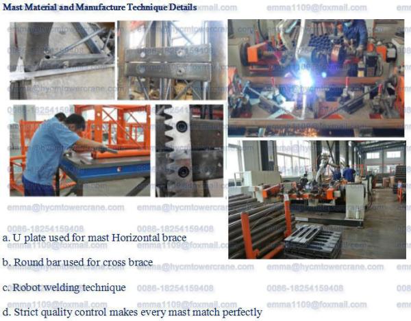 SC200/200 Construction Hoist of a Second Elevator Cage 2000kg Per Cage Load