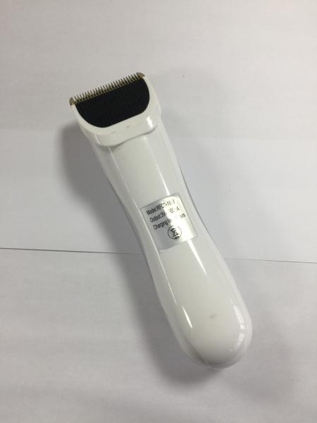 White Silver Color Rechargeable Hair Clipper Adjusted Size Wireless Hair Trimmer Machine