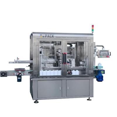 Máquina de fecho automático de garrafas de cerveja com feeder de tapa dupla cabeças de tapa rastreamento