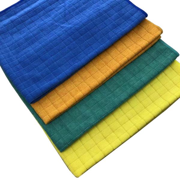 Pano de limpeza de trama macio super 50x70 do assoalho de toalha da lavagem de carros de Microfiber Cm