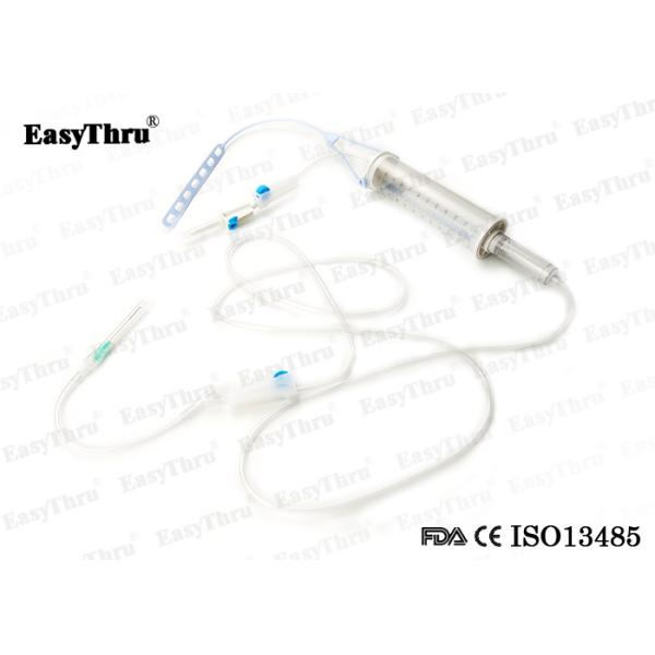 Инфузионный комплект одноразового использования из ПВХ бурет 100 мл 150 мл медицинского качества