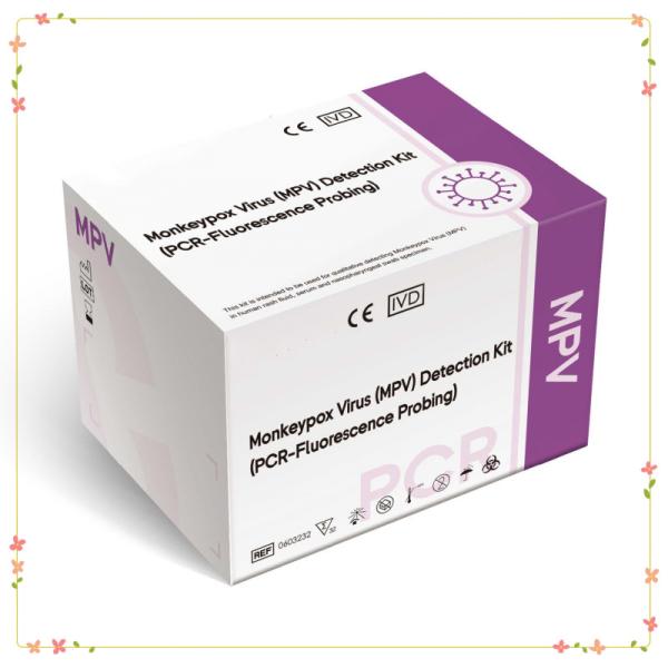 Monkeypox detect reagent mpox virus PCR Reagent with 48 test Freeze-dried powder