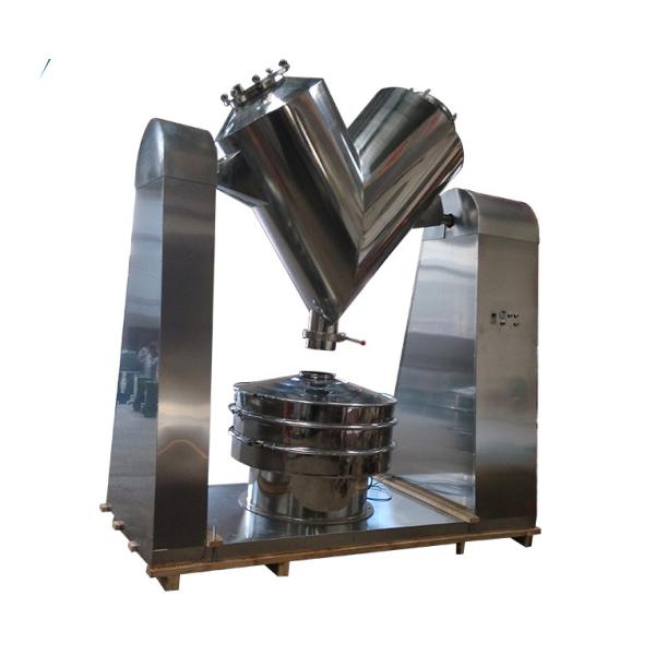 Chemical Coffee Herbal Medicine V Shape Powder Mixer Smooth Polishing surface