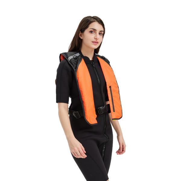 AG19071 Oxford + TPU Chaleco salvavidas inflable automático