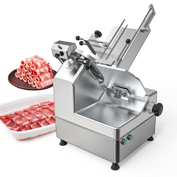 Commercial Full Automatic Meat Slicer Stainless Steel Long Service Life Beef Slicing Machine Electric Meat Machine