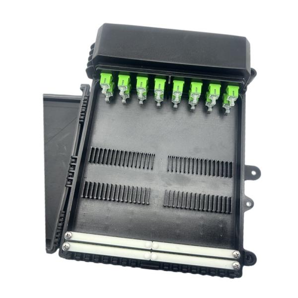 PC ABS IP68 FTTH Fiber Optic Distribution Box with and Temperature Range of -40C- 85C