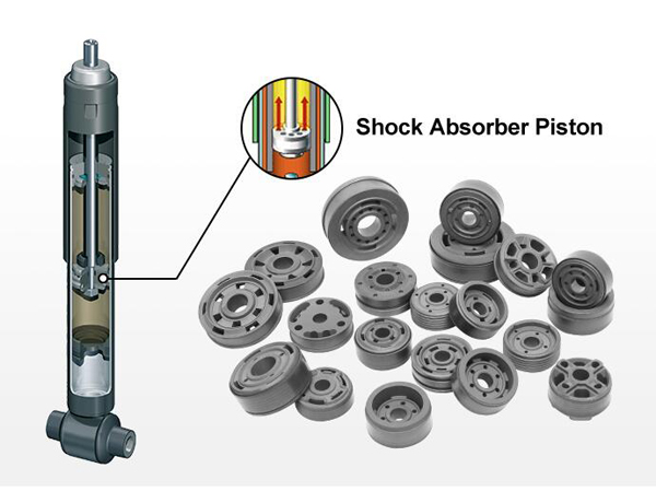 TS16949 certificó la metalurgia de polvo automotriz del pistón del sínter con la densidad 6.5g/cm3
