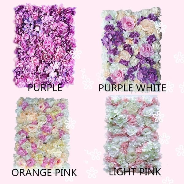 Simulation Flower wall wedding activities background wedding decoration Flower Wall