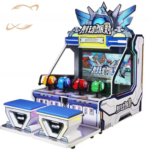 Four Players Shooter Arcade Machine Luxury 220V/100W Professional