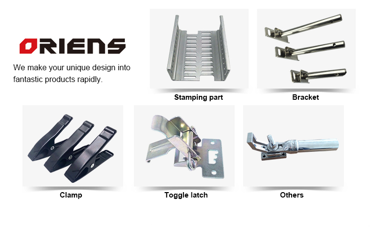 Convenient 6 INCH A-shape Metal Spring Clamps Red With Rubber Fitting Clips for Woodworking