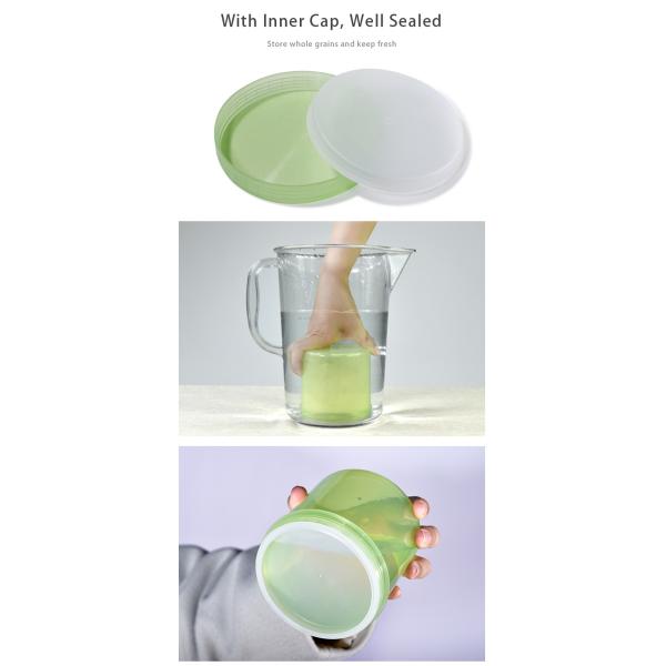 Кухня ОДМ организованная пища безопасная 5 галлон ведро свободное от BPA прозрачный пластик