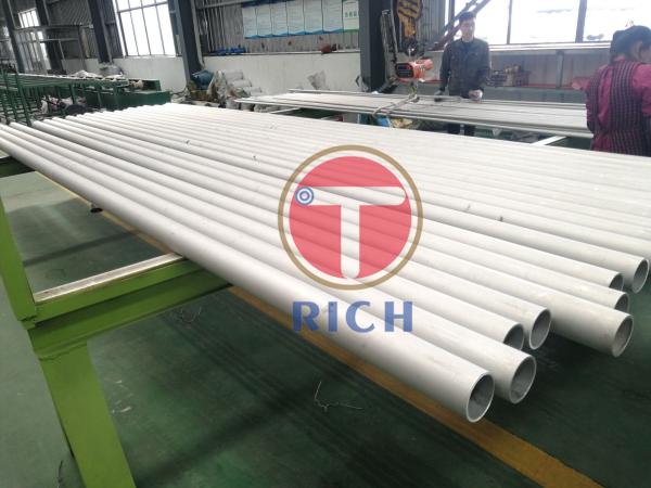 Superfície de aço inoxidável do recozimento da tubulação do grande diâmetro para o permutador de calor