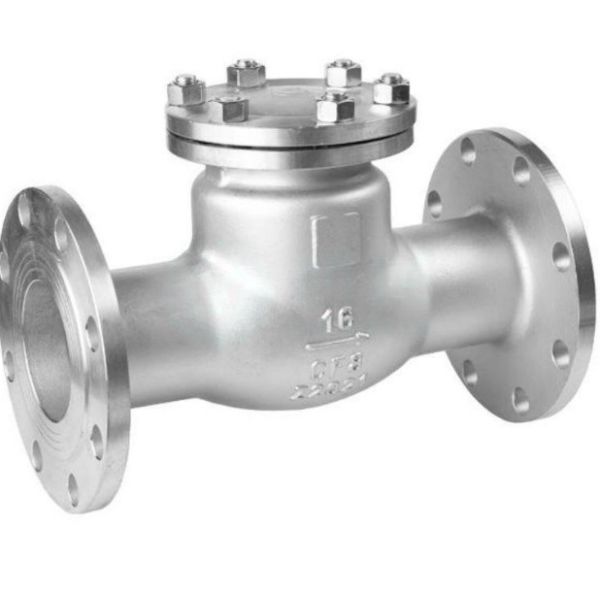 Manual Lift Type Flanged Check Valve Multi-material One Way Non Return Check Valve