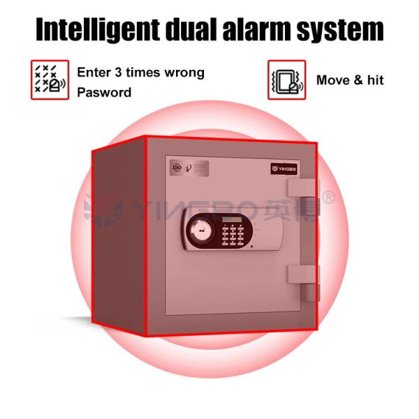 Small Fireproof Safe Box 120 Mins Fireproof Protection Best Fireproof Safe For Cash