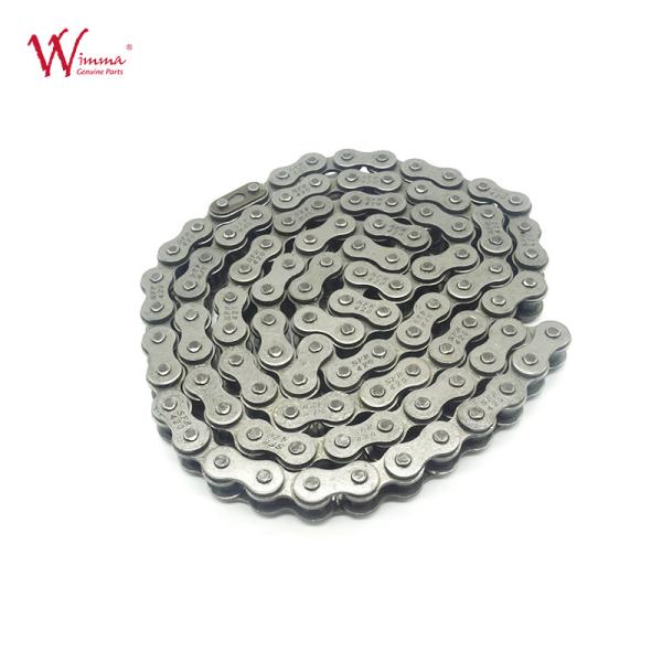 China Alloy Steel Material Motorcycle Sprocket Chain , Plated 520 Motorcycle Chain Supplier