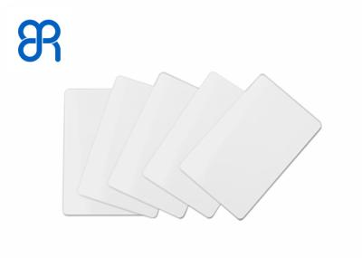 O cartão de etiqueta alto de Rate White RFID do reconhecimento, frequência ultraelevada passiva etiqueta para a gestão do veículo