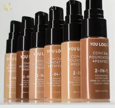 Grosser Crème blanchissante de haute qualité maquillage de marque privée fondation liquide couverture complète imperméable à l'eau pour les femmes