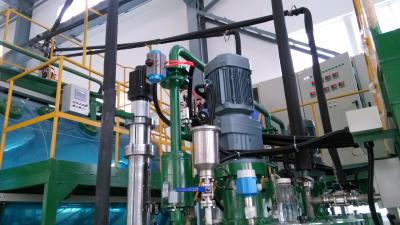 Epoxi Resin Hardener Vacuum Casting Plant Combo System Process pouring Process Static Mixing System Sistema de mistura estática