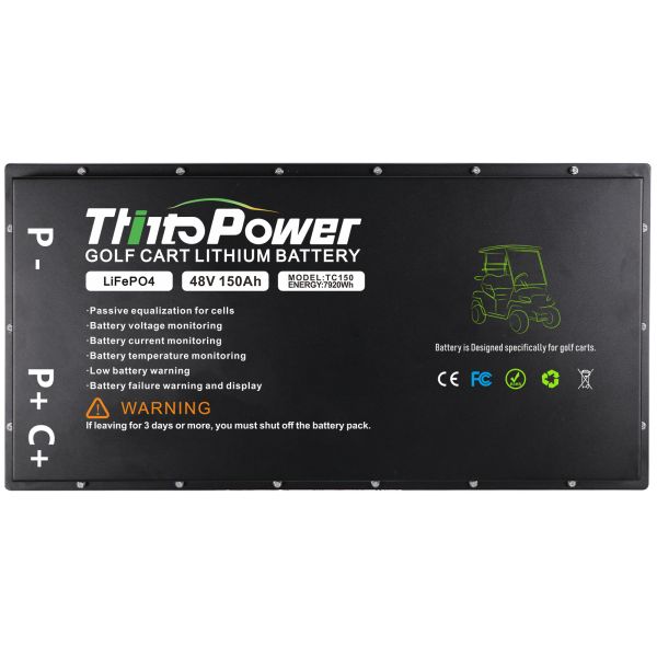 Prismatic 48V 150Ah Golf Cart Lithium Battery Excar Manufacture