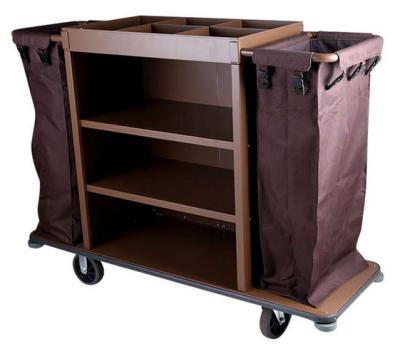 6 PVC Wheel Brown Assembling Restaurant Supply Equipment For Hotel