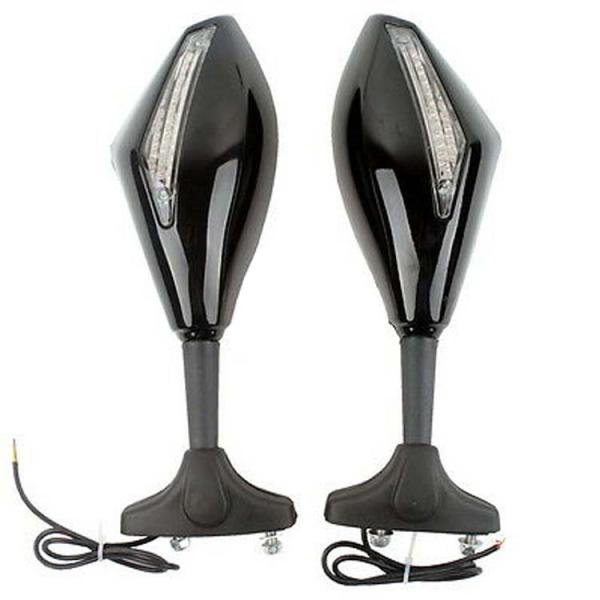 Replace/Repair Purpose LED Turn Signals Mirrors for Suzuki GSXR1000 Motorcycle Accessories