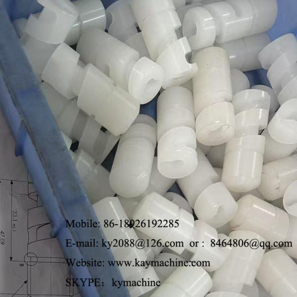 PVDF polyvinylidene fluoride plastic parts semiconductor hydrogen energy automotive industry PTFE parts  China manufacturer China factory China producer