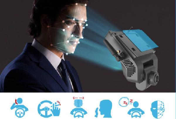 2.1mm/2.8mm Lente ADAS Car Black-Box MDVR com 4G GPS WIFI e detecção de pedestres