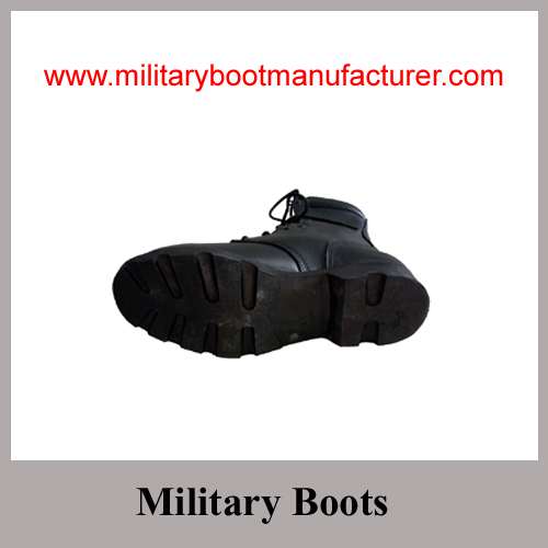 Wholesale China Made Full Grain Leather Military Combat DMS Boot with Turtle Sole