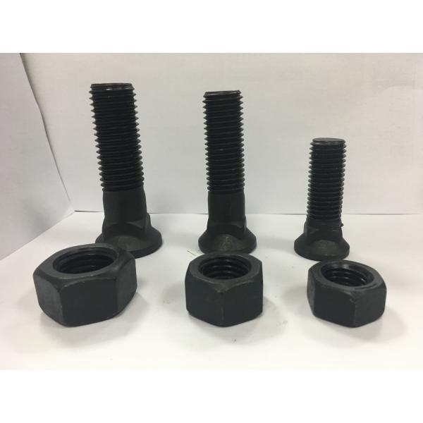 Phosphating плужок скрепляет болтами черноту 1x3 1/2 8-UNC 4J9058