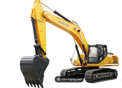 Excavadoras médias de emissão Liugong estágio II 936E 1,6 M3 Peso operacional 35.000-37.000 Kg