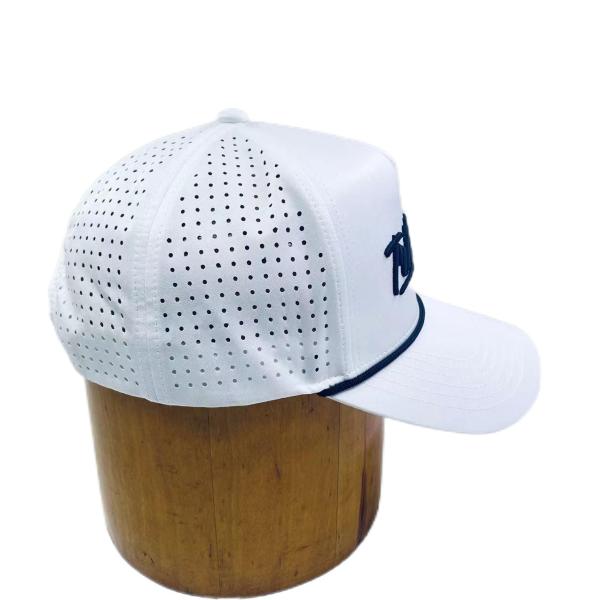 5 Panels High Profile Embroidery Golf Caps Women'S Breathable Baseball Cap Adjustable