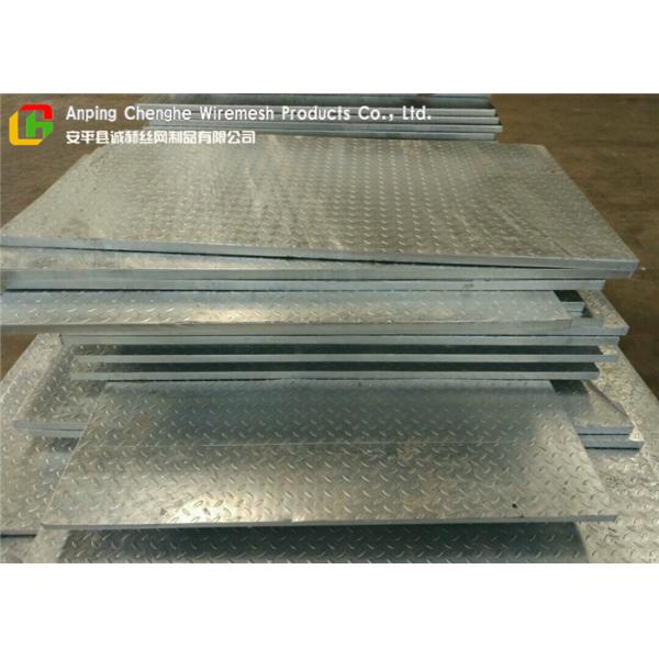 City Road Floor Forge Walkway Steel Grating , Metal Bar Grating Anti - Theft Design