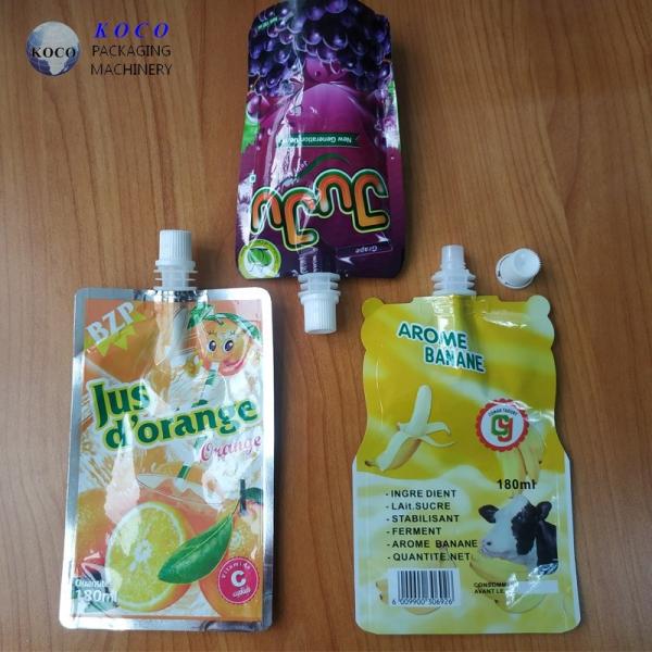 KOCO Popular in Nigeria for many years Bagged beverage packaging machine Self supporting bag