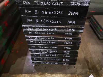 Prehardned HRC28-32 Hot Rolled Steel Plate 1.2311 P20 EAF+LF+VD+ESR