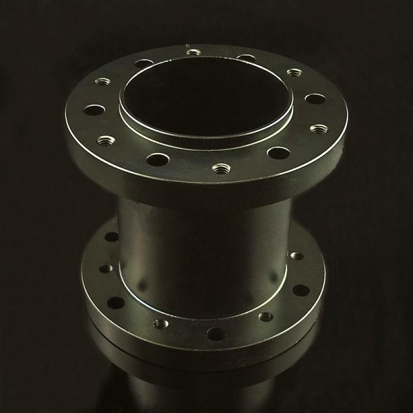 50mm Black Aluminum Steering Wheel Adapter / Universal Steering Wheel Hub Adapter