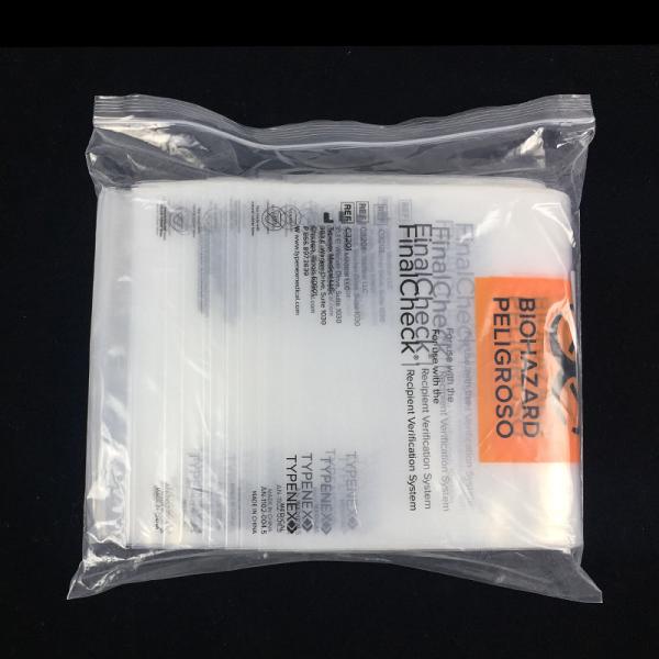 Ziplock Sealing Lab Pathology Biohazard Specimen Bag Medical Packing