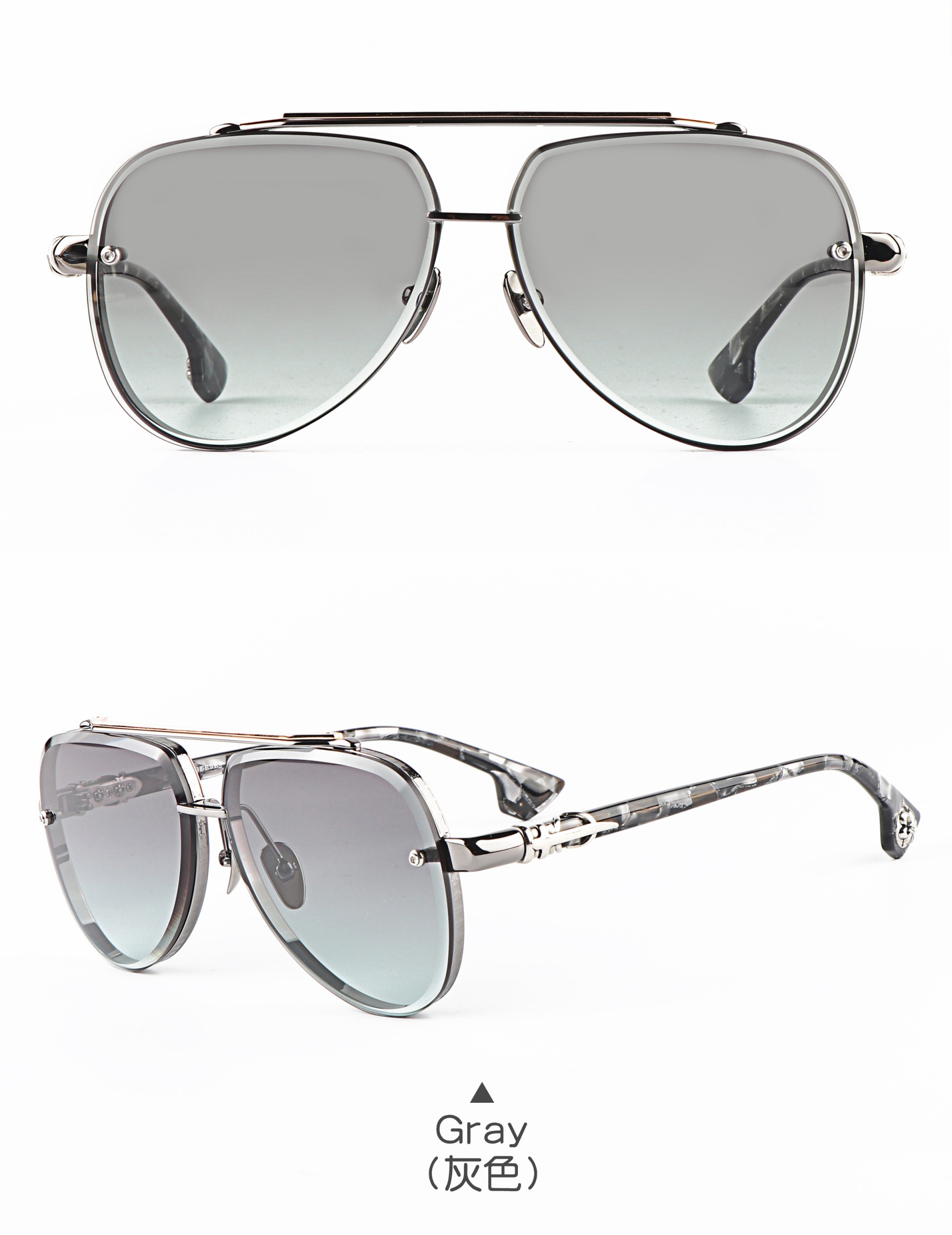 Popular Mens pilot Wooden Side Frames Oversized Men Women Beach Travel Uv Protection Customizable Sunglasses China Wholesaler
