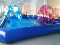 Parc aquatique gonflable Amusement avec piscines et toboggans Parc aquatique gonflable extérieur