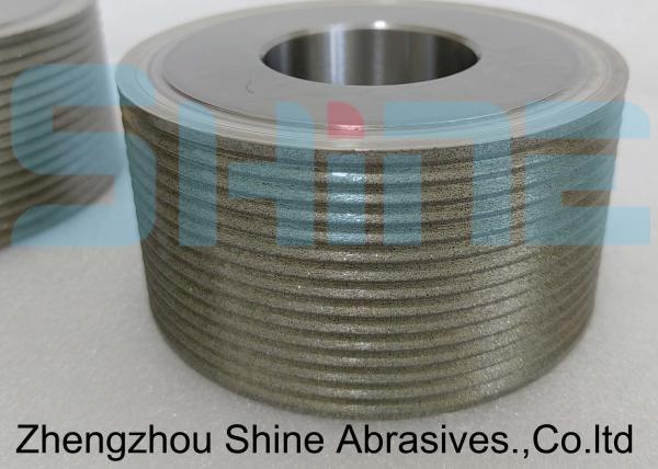 Reverse Plated Dressers Diamond Form Rollers 120mm For Grinding Wheels