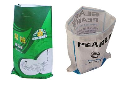 Breathable 25Kg Woven Polypropylene Bags Superior Strength Feed Sack Bags