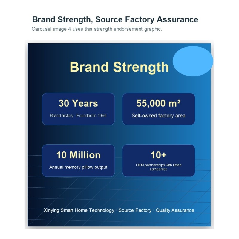 Custom Memory Foam Pillow Factory Wholesale