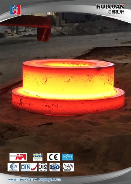 Large Scale Forging Stainless Steel Weld Neck Flanges Rough Machining