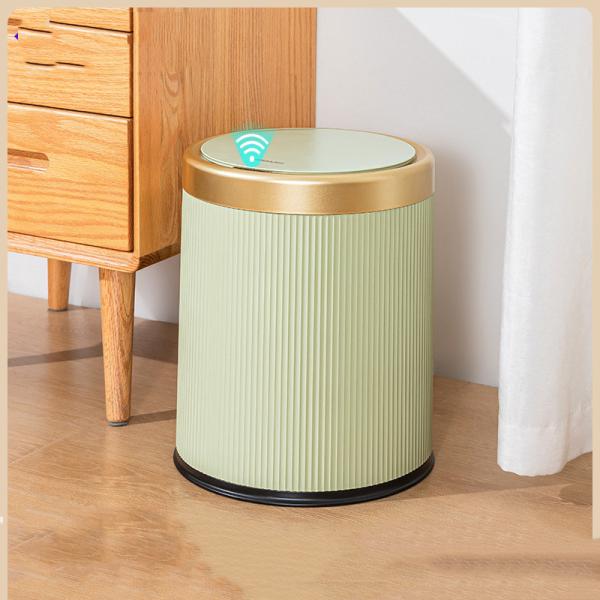 3.4 Gal Smart Trash Can 13Ltr Smart Sensor Dustbin For Office Bedroom